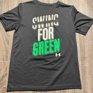 Boys Large Under Armour Short Sleeve Graphic Tee